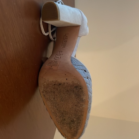 Ralph Lauren Gray Heels - Picture 4 of 4